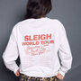 Sleigh World Tour Santa Christmas Sweatshirt, thumbnail 6 of 7