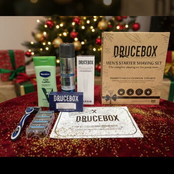Teen Boy Christmas Shaving Gift Set Personalised Message, 8 of 8