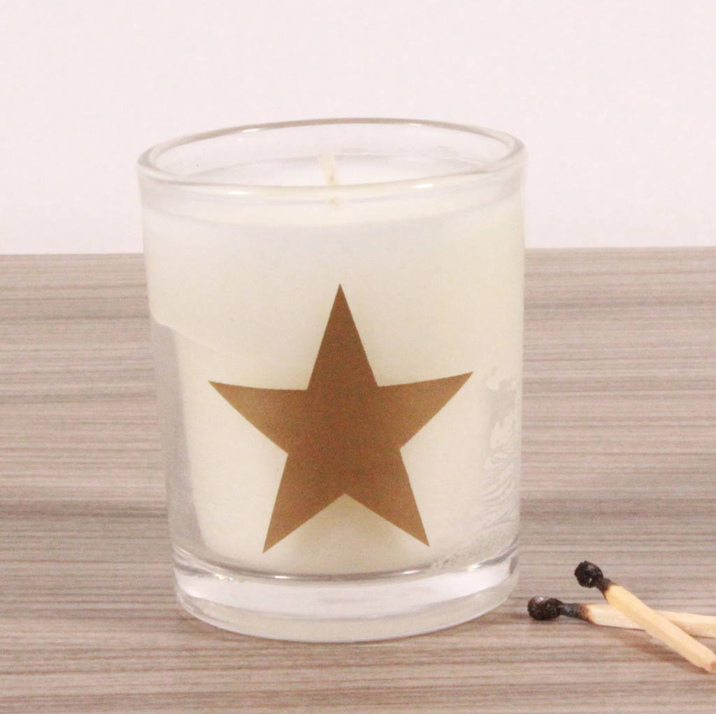 Star Votive Candle By The Country Candle Company