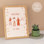 'Together We Can' Empowering Women Art Print, thumbnail 2 of 2