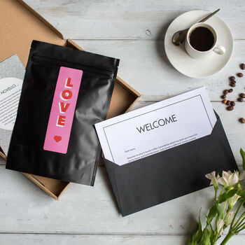 Monthly Coffee Subscription Gift 'Love' Themed, 2 of 8