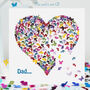 Best Dad Butterfly Heart Card, thumbnail 1 of 9