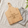 BBQ King Engraved Wooden Serving Board, thumbnail 2 of 3