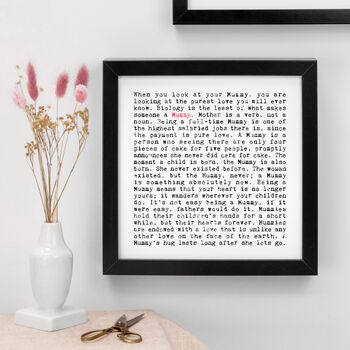 Mummy Quotes Gift Print, 2 of 9