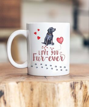 Dog Breed Furever Ceramic Mug, 4 of 9