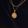 18 K Gold Spartan Warrior Pendant Men Gift, thumbnail 4 of 5