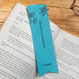 Personalised Keepsake Bookmark, thumbnail 1 of 7