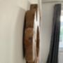 50cm Handcrafted Teak Root Tree Slice Mirror, thumbnail 2 of 9