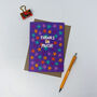 Colourful 'Thanks So Much' Star Card, thumbnail 4 of 6