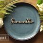 Personalised Wedding Name Place Settings For Guests, thumbnail 9 of 10
