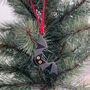 Bat Christmas Tree Decoration, thumbnail 1 of 3
