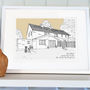Personalised Architectural Style House Illustration, thumbnail 6 of 12