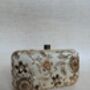 Light Gold Rectangular Clutch, thumbnail 1 of 9