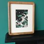 Japanese Tree Abstract Art Print, thumbnail 1 of 3