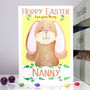 Personalised Bunny Family Easter Card, thumbnail 3 of 7