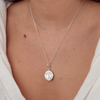 Sterling Silver Aphrodite Goddess Of Love Necklace, 4 of 7