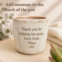 Personalised Plant Pot Gift For Dad, thumbnail 2 of 5