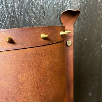 Corten Steel Curved Wall Light Surrounds Kastali, 6 of 11
