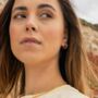 Ripple Wavy Texture Hoops, thumbnail 4 of 5