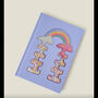 Purple Rainbow ‘Bead Shaker’ Notebook And Highlighter Pens, Stocking Fillers, thumbnail 1 of 7