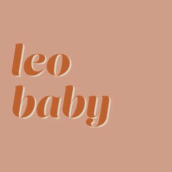 Zodiac Astrology Star Sign Retro Greetings Card, 8 of 8
