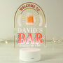 Personalised LED Colour Changing Bar Light, thumbnail 2 of 5