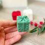 Gift Wrapped Christmas Present Tealight Candle, thumbnail 5 of 10
