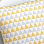 Geometric Yellow And Grey Cushion Cover, thumbnail 5 of 7