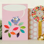 Personalised Owl Branch Card, thumbnail 2 of 5