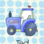 Tractor Children's Personalised Print, thumbnail 5 of 8