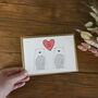 You And Me Illustrated Bear Card, thumbnail 3 of 5