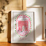 Arc De Triomphe Art Print, Paris City Scene, thumbnail 5 of 7