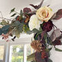 Faux Camellia And Rose Window Garland, thumbnail 3 of 9