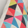 Geometric Linen Cushion Cover, thumbnail 3 of 5