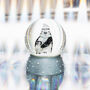 Personalised Mummy And Child Penguin Snowglobe, thumbnail 2 of 4