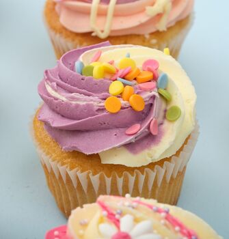 Pink And Purple Cupcakes By Lola's Cupcakes, 4 of 8