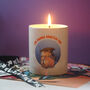 Halloween Guinea Pig 'Be Witch' Candle, thumbnail 1 of 3