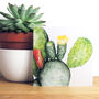 Prickly Pear Greetings Card, thumbnail 1 of 5