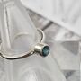 9ct White Gold And Topaz Ring, thumbnail 1 of 12