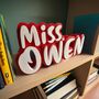 Custom 3D Multicolour Name Plates – Personalised Desk And Shelf Display, thumbnail 7 of 10