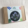 Forget Me Not Floral Embroidery Kit, thumbnail 9 of 9