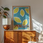 Limoncello Kitchen Art Print, thumbnail 1 of 3