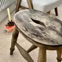 Old Vintage Wooden Stool / Side Table, thumbnail 2 of 4