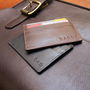Personalised Leather Card Holder, thumbnail 5 of 7