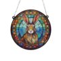 Hare Stained Glass Effect Suncatcher, thumbnail 6 of 6