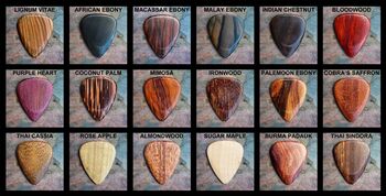 18 Amazing Exotic Timber Guitar Picks, 4 of 4