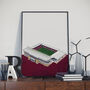 Upton Park West Ham Poster, thumbnail 1 of 4