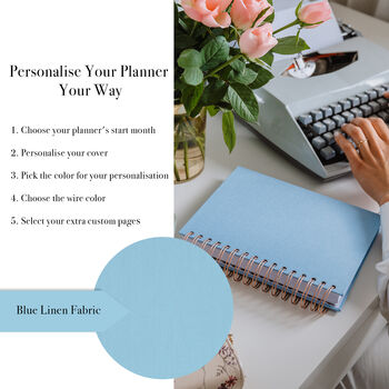 Dated Planner Cerulean Blue, 2 of 12