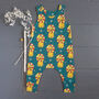 Circus Lion Print Baby And Child Dungarees, thumbnail 5 of 6