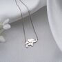 Personalised Initial Elephant Necklace, thumbnail 5 of 9